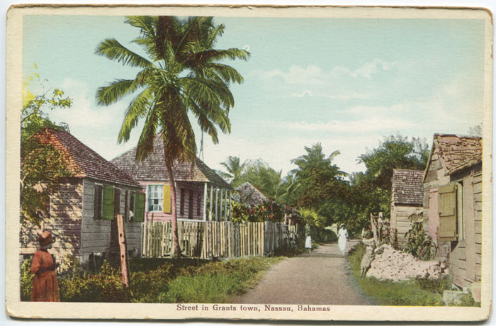 Postal de Bahamas de 1910